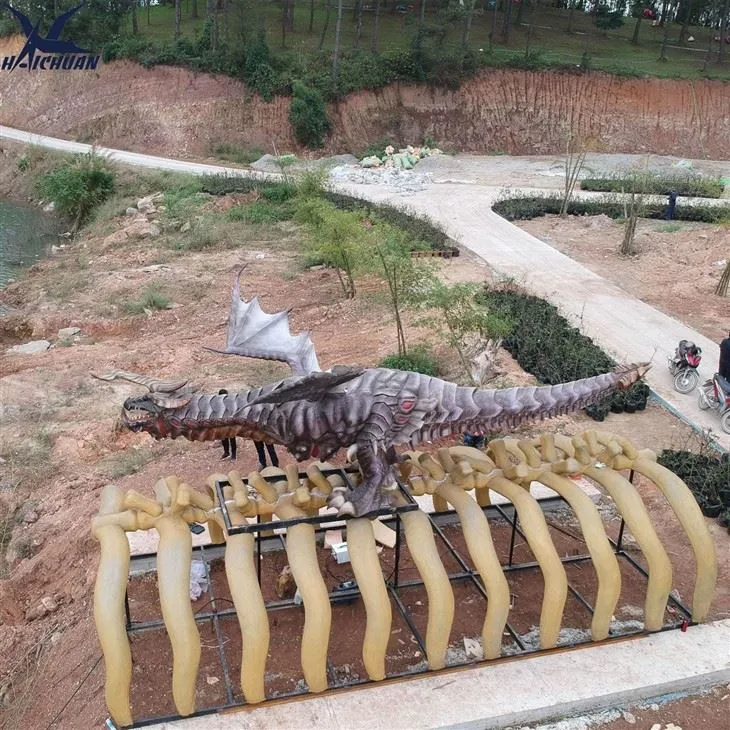 Animatronic Western Dragon Model